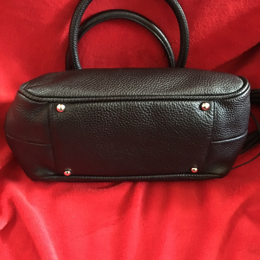 RARE Vintage CHANEL LAX Leather Tassel Satchel - Picture 13 of 16
